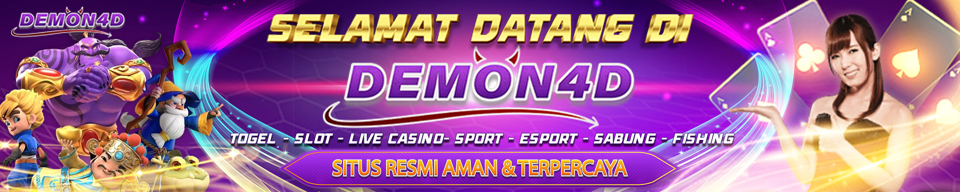 DEMON4D : Situs  Slot Terbaru